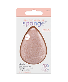 Real Techniques Sponge+ Miracle Cleanse Sponge - Спонж для умывания 